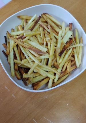 フライドスイートポテト-レシピのメイン写真