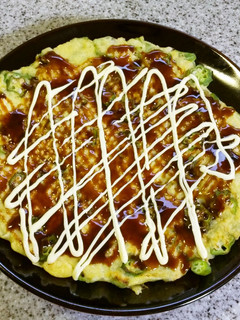 オクラのお好み焼き-レシピのメイン写真
