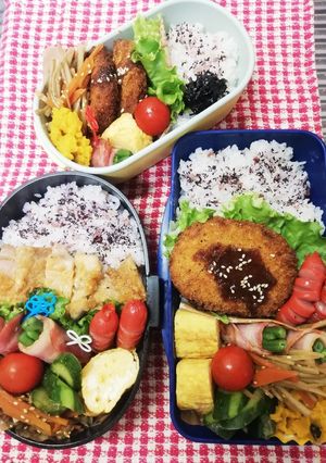高校男子&パパママ弁当♡マヨ焼き10/8-レシピのメイン写真