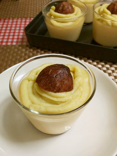 ★秋には美味しい*モンブランプリン*♪-レシピのメイン写真