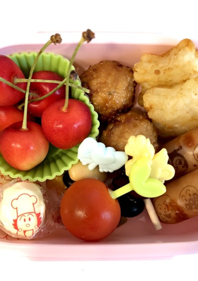 幼稚園年少さん娘のお弁当★16-レシピのメイン写真