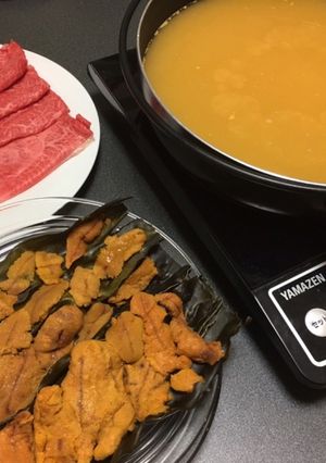 バカが考えたうにくしゃぶ-レシピのメイン写真
