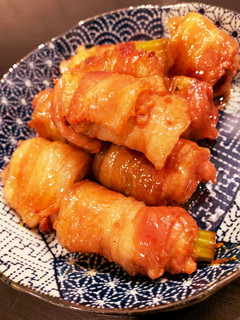 豚バラ ブロッコリーの芯 時短肉巻き♪-レシピのメイン写真