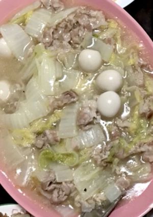 豚バラと白菜のトロうま煮・塩味-レシピのメイン写真