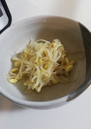レンジで簡単☆豆もやしの白だしナムル-レシピのメイン写真