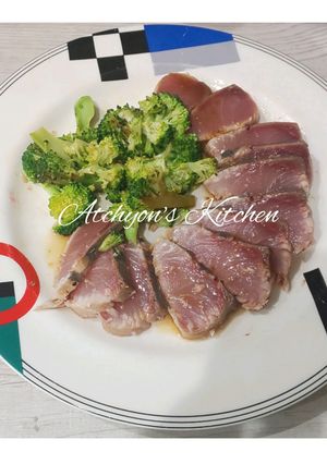 簡単!ハマチのたたき風オリーブオイル焼き-レシピのメイン写真
