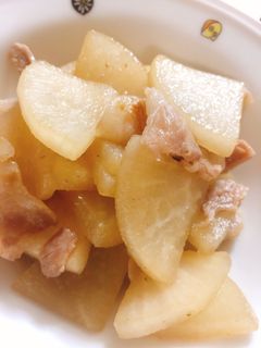 大根と豚バラのこっくり煮-レシピのメイン写真