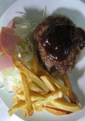 我が家のハンバーグ-レシピのメイン写真