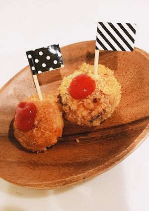 たこ焼き機でチーズドック-レシピのメイン写真