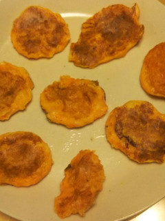 粉末おかゆリメイク 手づかみ食べ用おやき-レシピのメイン写真