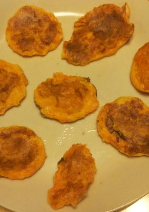 粉末おかゆリメイク 手づかみ食べ用おやき-レシピのメイン写真