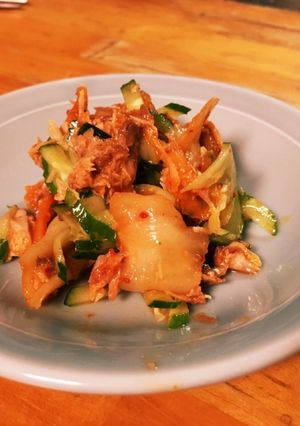 鯖缶のキムチ和え-レシピのメイン写真