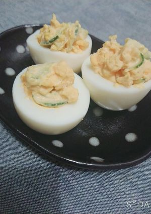 ゆで卵サラダ♪お弁当のおかずなどに！-レシピのメイン写真
