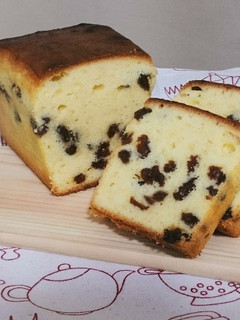 レーズンパウンドケーキ-レシピのメイン写真