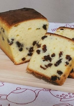 レーズンパウンドケーキ-レシピのメイン写真