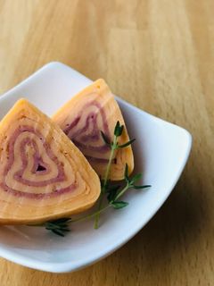 お弁当に!ぐるぐるハム入り卵焼き-レシピのメイン写真
