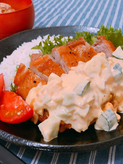 揚げない!チキン南蛮-レシピのメイン写真