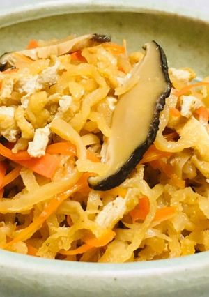 簡単♪ほっこり切り干し大根の煮物-レシピのメイン写真