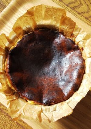 バスクチーズケーキ-レシピのメイン写真