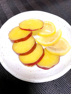 こじょさんちのサツマイモのレモン煮-レシピのメイン写真