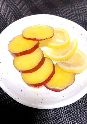 こじょさんちのサツマイモのレモン煮-レシピのメイン写真