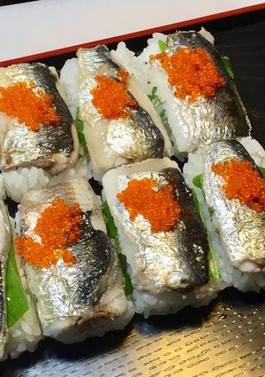下りイワシのグリルで一口寿司-レシピのメイン写真