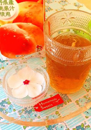 渋くない☆市販ジュースでフルーツティー♪-レシピのメイン写真