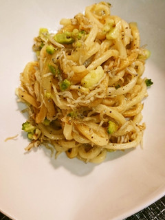 しらす焼きうどん-レシピのメイン写真