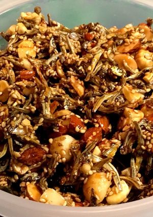 いりこと素焼きナッツの田作り風-レシピのメイン写真