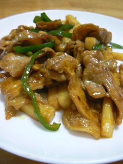 豚肉と長芋の甘辛カレー炒め-レシピのメイン写真