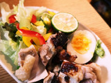 鶏もも肉の塩麹焼き