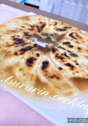 彼氏ごはん　冷凍餃子パリパリ焼き-レシピのメイン写真