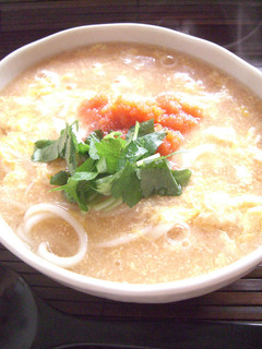 明太たまごとじうどん-レシピのメイン写真