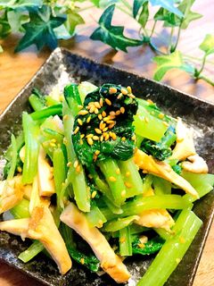 小松菜とエリンギのナムル 食感が最高!-レシピのメイン写真