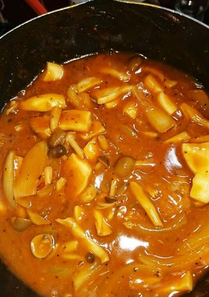 ハヤシライスのパスタソースo(^o^)o-レシピのメイン写真