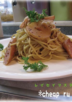 超簡単！冷精マスタードパスタ-レシピのメイン写真