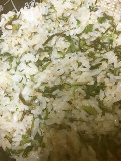 間引き大根葉の混ぜご飯-レシピのメイン写真