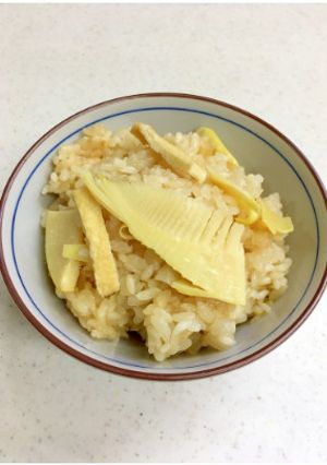 シンプル たけのこご飯-レシピのメイン写真