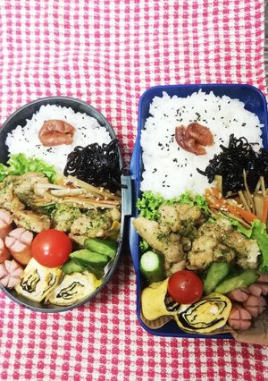 高校男子&パパ弁当♡塩唐揚げ10/9-レシピのメイン写真