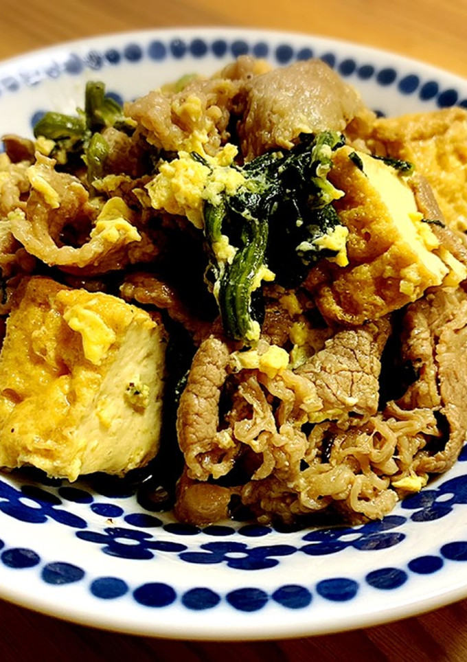 牛肉と厚揚げのオイスター煮込み-レシピのメイン写真