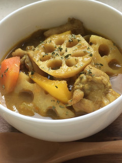 野菜たっぷり!秋のスープカレー-レシピのメイン写真