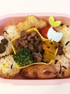 幼稚園年少さん娘のお弁当★17-レシピのメイン写真