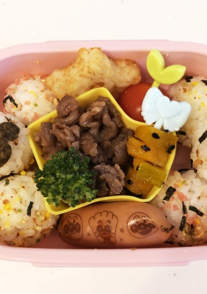 幼稚園年少さん娘のお弁当★17-レシピのメイン写真