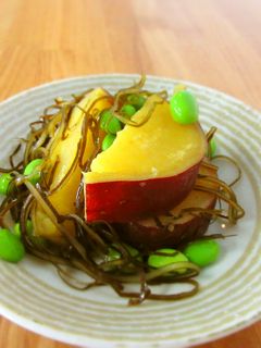 さつま芋と昆布の煮物-レシピのメイン写真