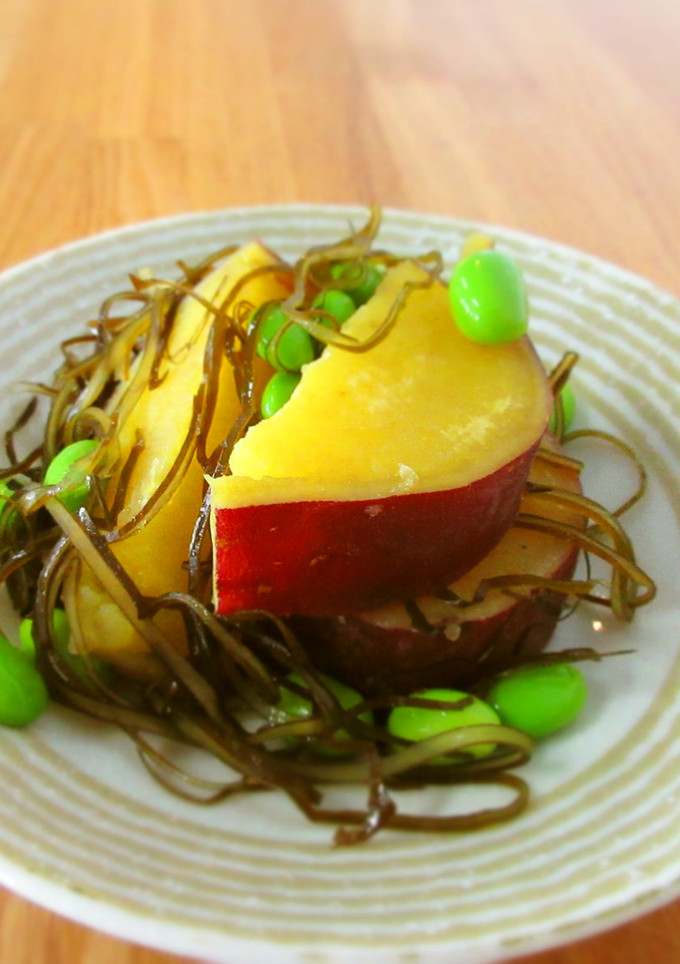 さつま芋と昆布の煮物-レシピのメイン写真