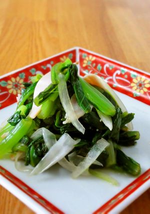 青菜のレモン醤油和え-レシピのメイン写真