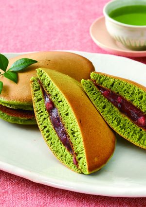 しっとり♪桑抹茶どら焼き-レシピのメイン写真
