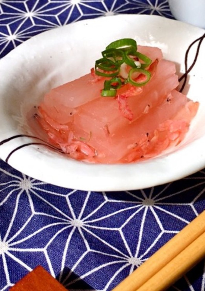 大根に桜えびの色を移した簡単煮-レシピのメイン写真