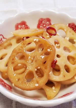 常備菜に♪甘辛たれでレンコンのきんぴら-レシピのメイン写真