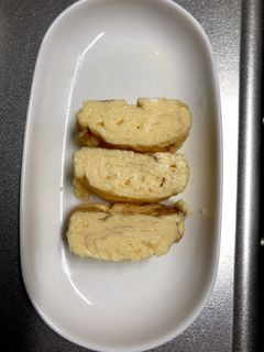 卵1個で卵焼き-レシピのメイン写真